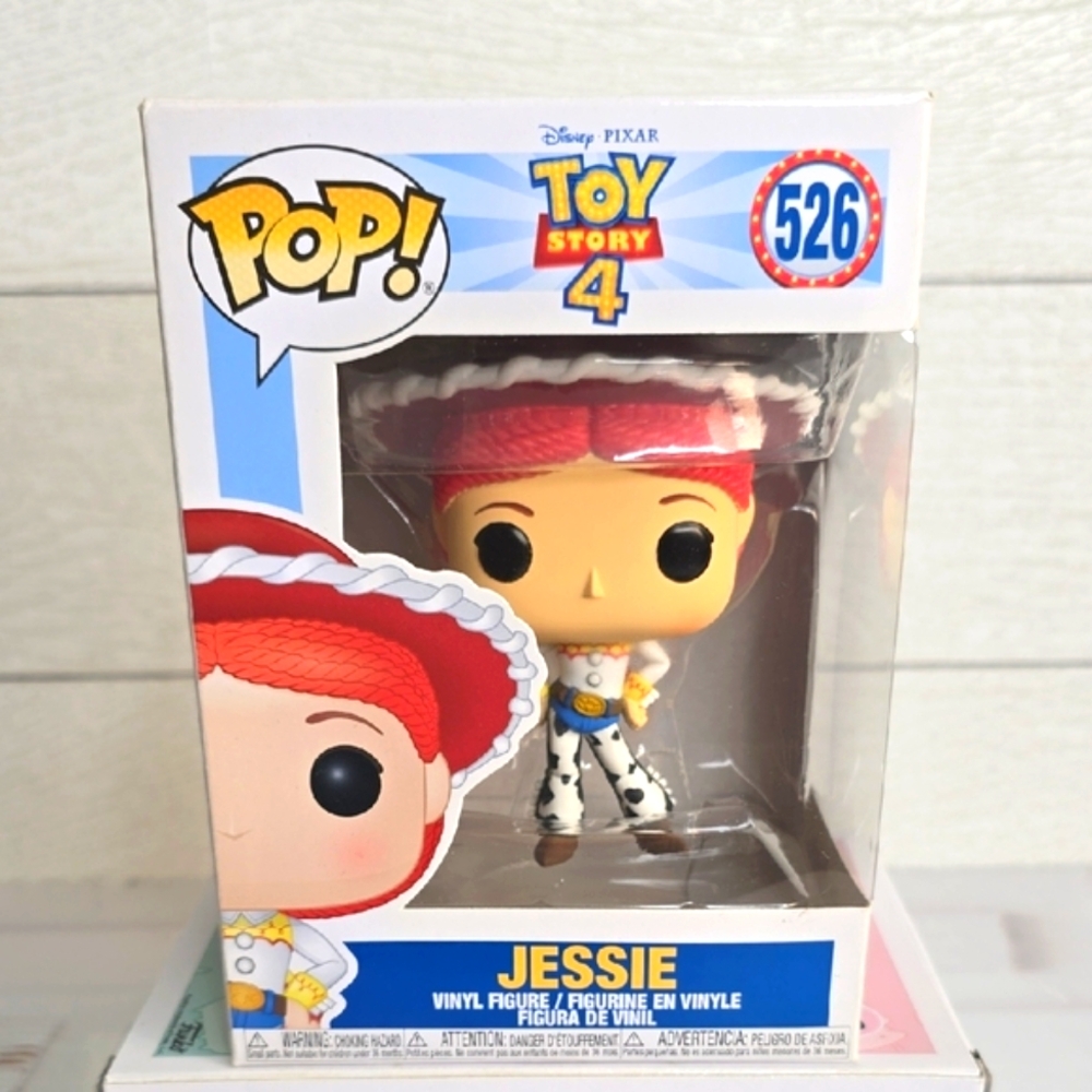 NWT Funko Pop! Toy Story 4 Jessie Vinyl Figure - Picture 2 of 5